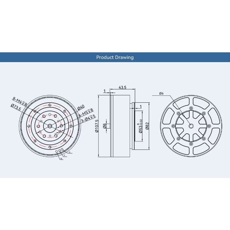 High Torque 55Nm 48V  700W Bru - Bldc Planetary Gear Motor 48V High Torque recension och pris
